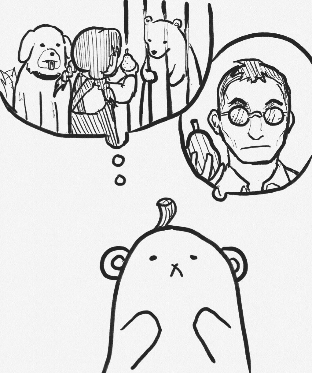 Ritual Parody of a certain widely memed and unethically fused anime characters