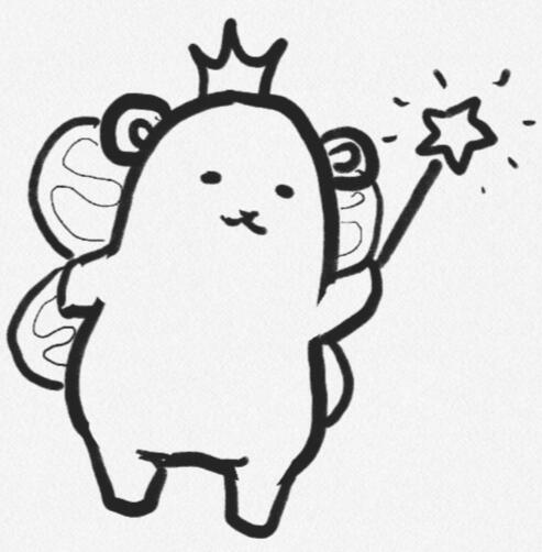 Fairytale Polpebear is a fairy godpear with a magic wand